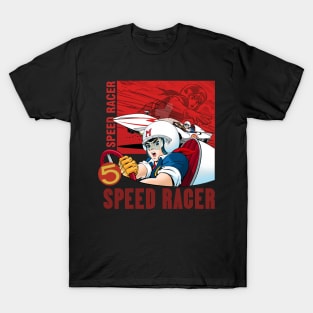 Racer 5 Speed Retro T-Shirt